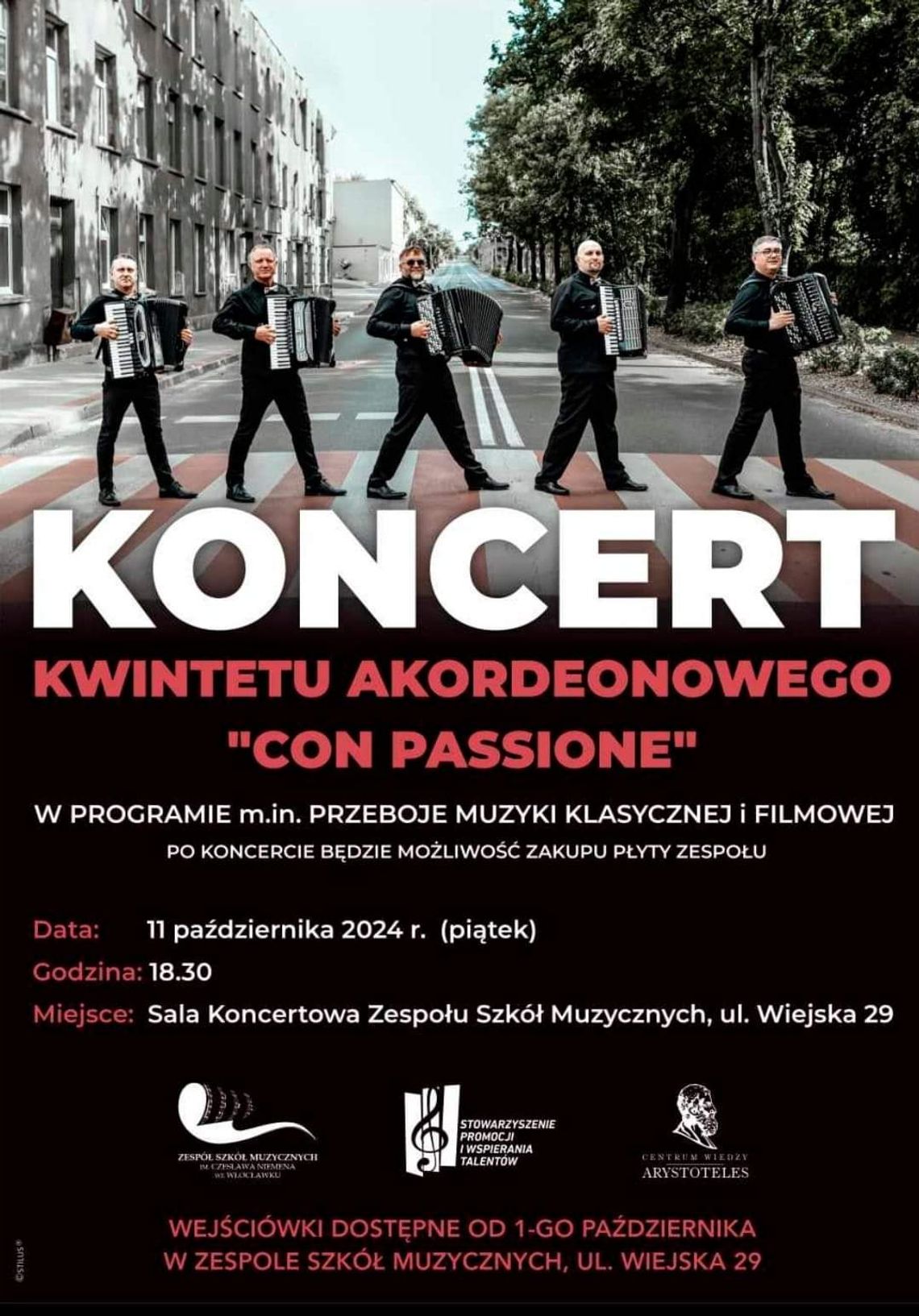 Zespół Szkół Muzycznych w Włocławku zaprasza na wyjątkowy koncert