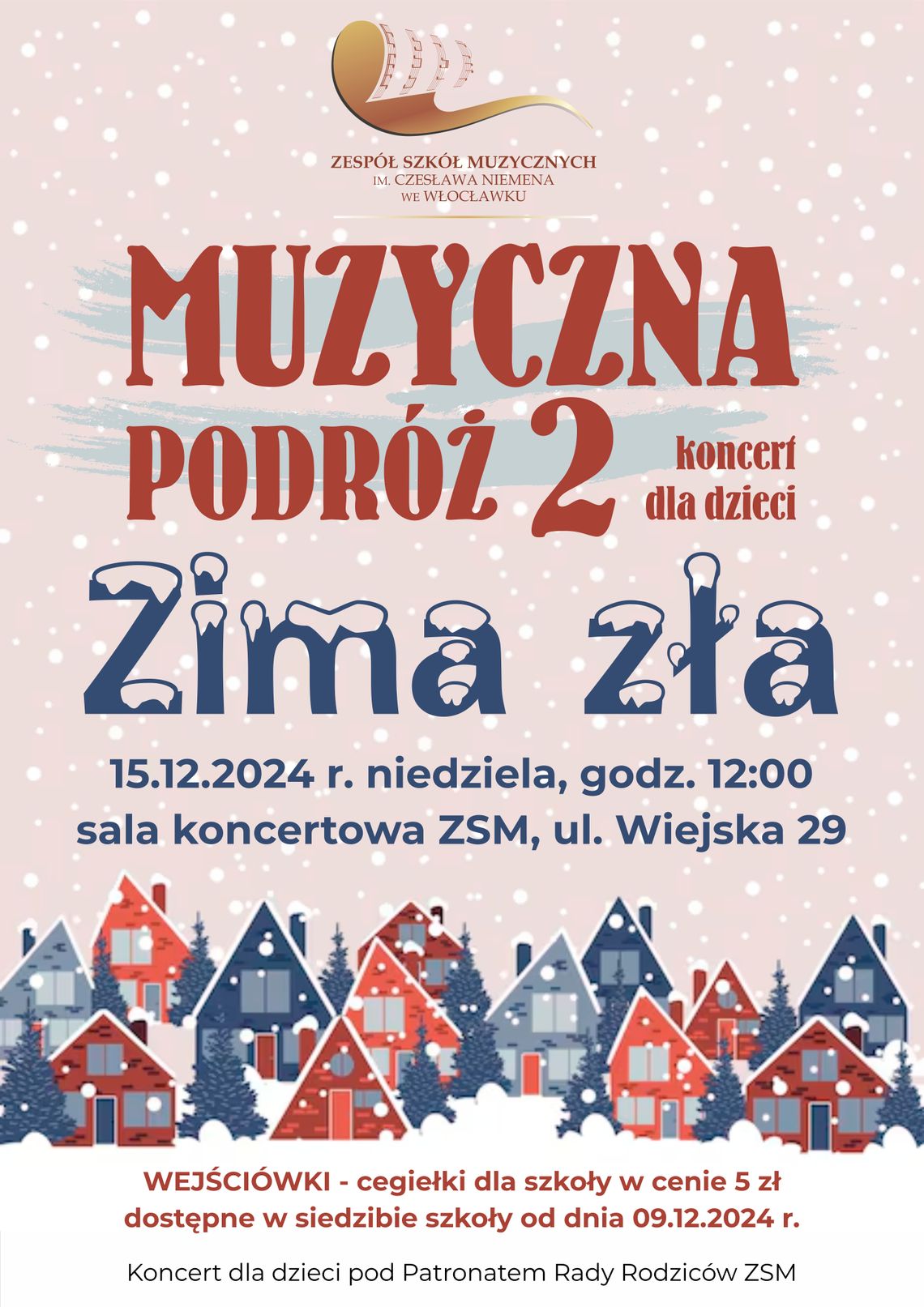 Zespół Szkół Muzycznych zaprasza dzieci na niezwykły koncert