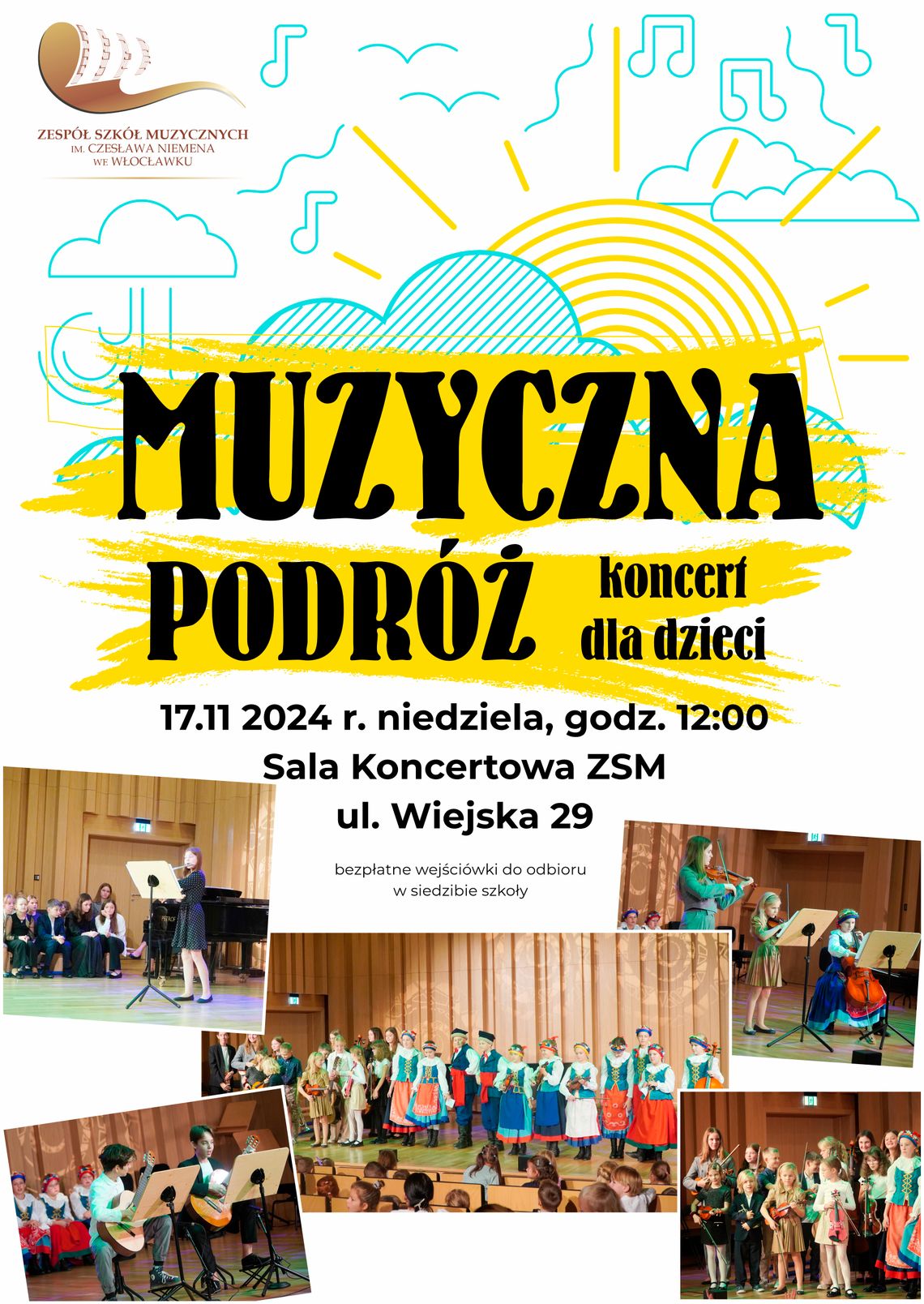 Zespół Szkół Muzycznych zaprasza najmłodszych w muzyczną podróż