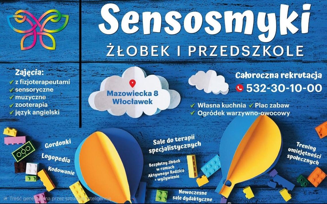 Żłobek i Przedszkole "Sensosmyki", to miejsce w którym każde dziecko jest zauważane, wysłuchane i wspierane Żłobek i Przedszkole "Sensosmyki", to miejsce w którym każde dziecko jest zauważane, wysłuchane i wspierane