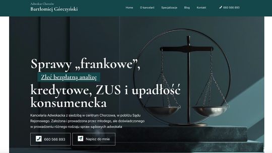 Adwokat Chorzów Bartłomiej Górczyński
