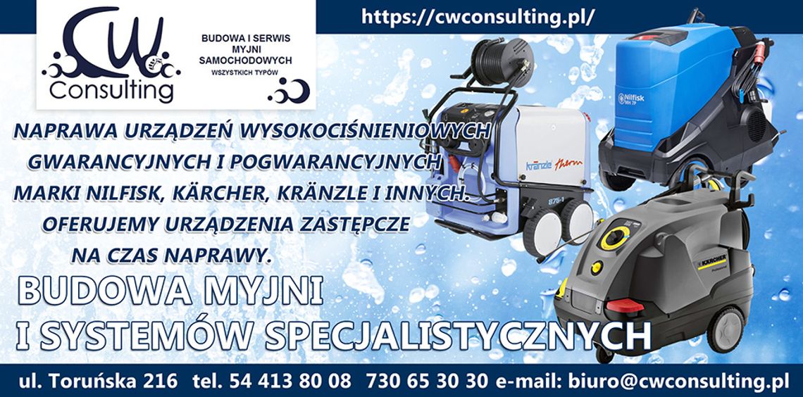 CW Consulting naprawa Karcherów 