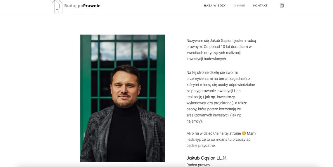 Jakub Gąsior Kancelaria Radcy Prawnego