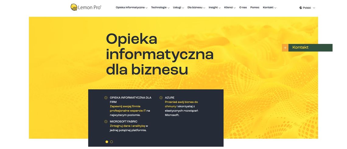 Lemon Pro: profesjonalne usługi IT dla firm