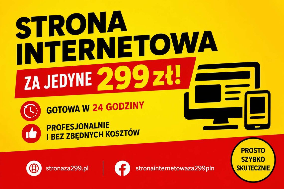 Tworzenie stron internetowych dla nowych firm od 299 pln
