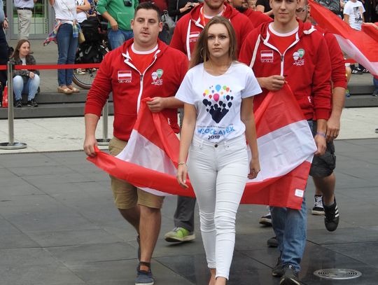 Ceremonia otwarcia Balonowych Mistrzostw Świata Juniorów 2018 we Włocławku