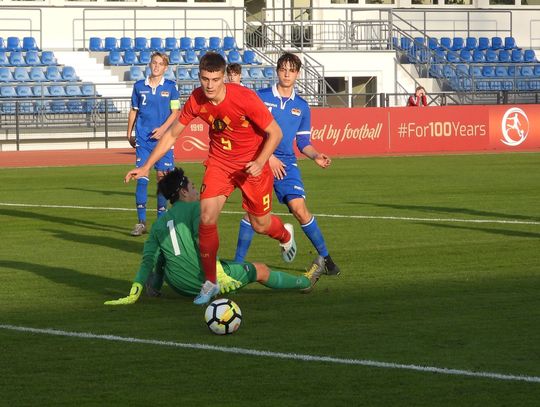 Turniej eliminacyjny Mistrzostw Europy U-17 w piłce nożnej Belgia – Lichtenstein [12:0]