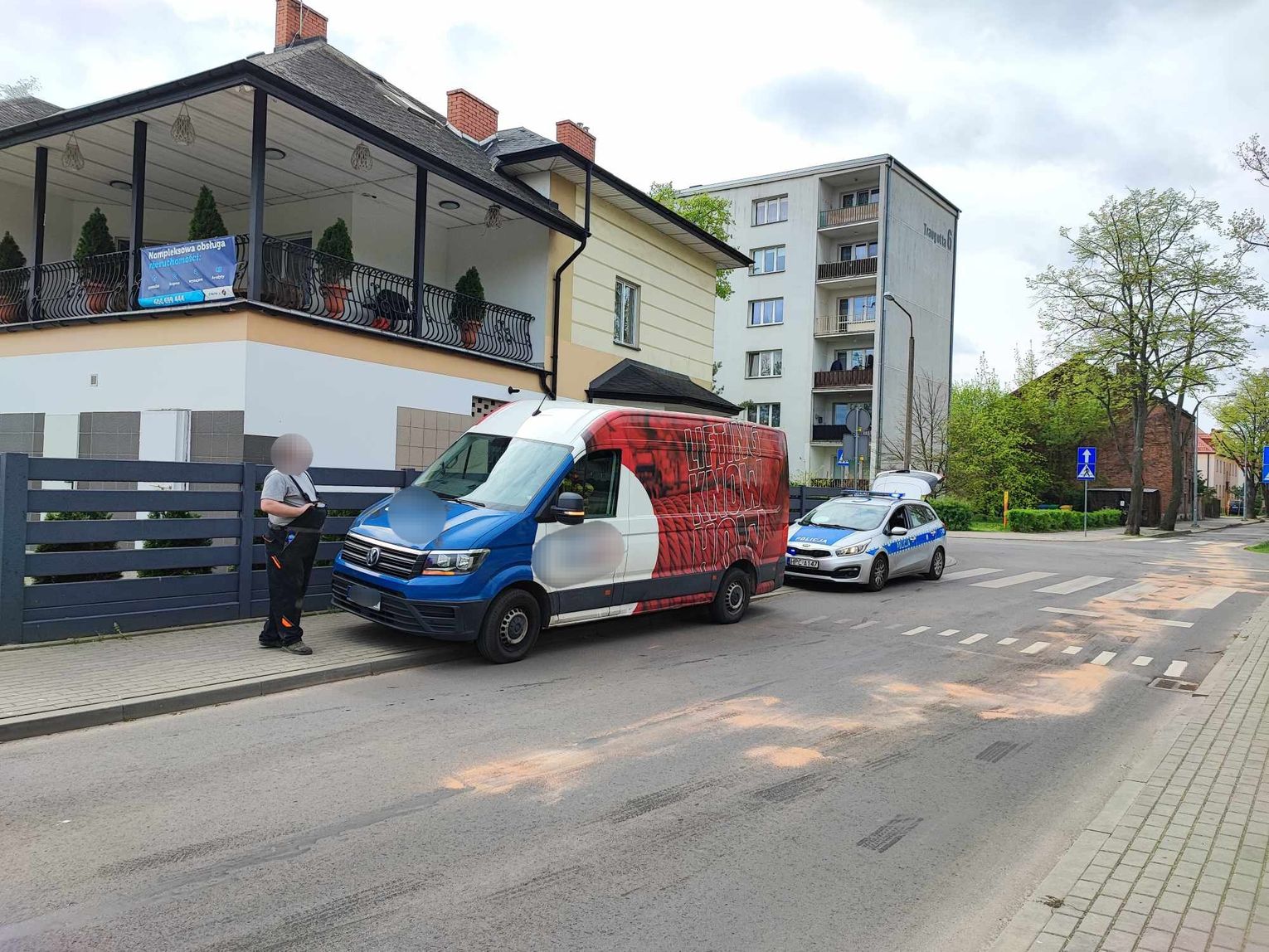 Potrącenie Motocyklisty Przez Busa Na Skrzyżowaniu Ul. Traug